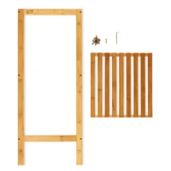 Regal Mehrzweckregal 3 Etagen 34x80x33cm (BxHxT) Kombinierbar Bambus -Weinkühlschränke Verkäufe 10038052 yy 0005 logo