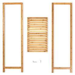 Regal Mehrzweckregal 5 Etagen 60x117,5x35cm (BxHxT) Bambus -Weinkühlschränke Verkäufe 10038074 yy 0004 logo