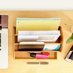 Schreibtischorganizer Mit Schublade 3 Fächer 27,5x11x15 Cm 100% Bambus 11 Schreibtischorganizer Mit Schublade 3 Fächer 27,5x11x15 Cm 100% Bambus -Weinkühlschränke Verkäufe 10038131 yy 0005 logo