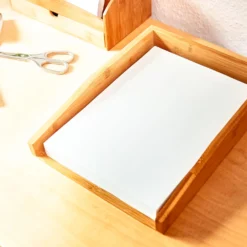 Ablagefach Dokumentenfach Edles Design Maße: 25,3 X 5,8 X 33 Cm Bambus -Weinkühlschränke Verkäufe 10038150 yy 0005 logo