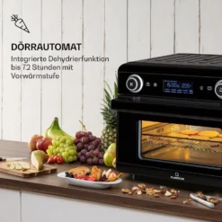 AeroVital Jumbo 3-in-1 Heißluftfritteuse Toaster Dörrautomat 1550 W 18 Liter 13 AeroVital Jumbo 3-in-1 Heißluftfritteuse Toaster Dörrautomat 1550 W 18 Liter -Weinkühlschränke Verkäufe 10038339 de 0006 logo