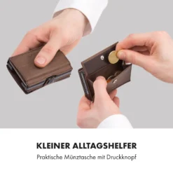 Coin Pocket Mit RFID-Schutzkarte Für ZNAP Slim Wallets 8 Und 12 Druckknopf -Weinkühlschränke Verkäufe 10038679 de 0003 logo