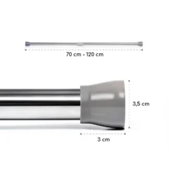 Stamina S Teleskopstange Duschvorhang 70-120cm Rutschfest -Weinkühlschränke Verkäufe 10038715 yy 0007 logo