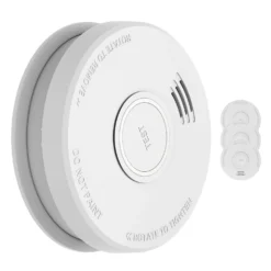 Rauchmelder DOF19 Kunststoff Warnsignal: 85 DB 9V Batteriebetrieben