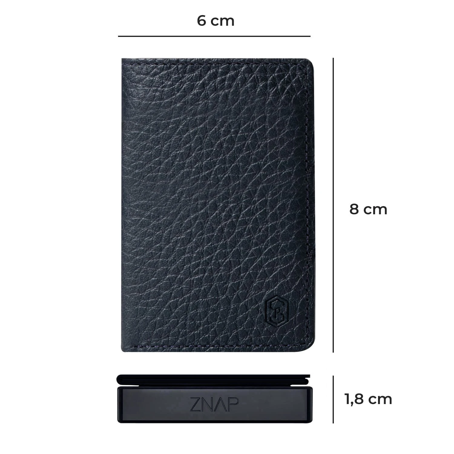 ZNAP Slim Wallet 12 Karten Münzfach 8 X 1,8 X 6 Cm (BxHxT) RFID-Schutz 8 ZNAP Slim Wallet 12 Karten Münzfach 8 X 1,8 X 6 Cm (BxHxT) RFID-Schutz – Bild 8