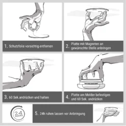 Mount Mini Magnethalterung Für Rauchmelder Ab 5 Cm Ø Selbstklebend -Weinkühlschränke Verkäufe 10038976 de 0004 logo