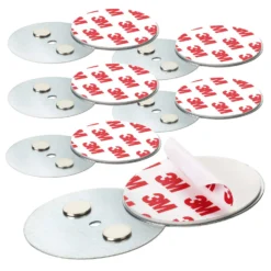 Mount Mini Magnethalterung Für Rauchmelder Ab 5 Cm Ø Selbstklebend