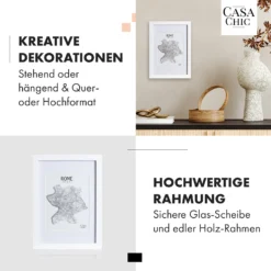 Everton Bilderrahmen Rechteckig DIN A4 28,8 X 20 Cm Fotos Passepartout Glas -Weinkühlschränke Verkäufe 10039284 de 0003 usp