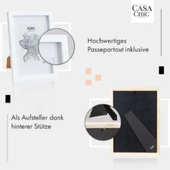 Everton Bilderrahmen Rechteckig DIN A4 28,8 X 20 Cm Fotos Passepartout Glas -Weinkühlschränke Verkäufe 10039284 de 0004 usp