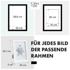 Everton Bilderrahmen Rechteckig DIN A4 28,8 X 20 Cm Fotos Passepartout Glas -Weinkühlschränke Verkäufe 10039284 de 0005 usp