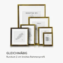 Lancaster Bilderrahmen Rechteckig 17 X 12 Cm Fotos Passepartout Holz -Weinkühlschränke Verkäufe 10039302 de 0006 logo