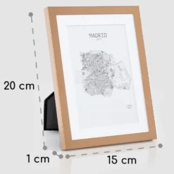 Berwick Bilderrahmen Rechteckig 17 X 12 Cm Fotos Passepartout Glas -Weinkühlschränke Verkäufe 10039328 yy 0007 dimensions