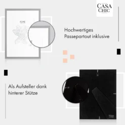 Berwick Bilderrahmen Rechteckig DIN A4 Cm Fotos Passepartout Glas -Weinkühlschränke Verkäufe 10039332 de 0004 usp