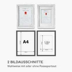 Regent Bilderrahmen Rechteckig A4 Fotos Passepartout Glas Rokoko -Weinkühlschränke Verkäufe 10039341 de 0006 logo