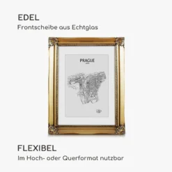 Regent Bilderrahmen Rechteckig 25 X 20 Cm Fotos Passepartout Glas Rokoko -Weinkühlschränke Verkäufe 10039344 de 0003 logo