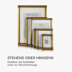 Regent Bilderrahmen Rechteckig 25 X 20 Cm Fotos Passepartout Glas Rokoko -Weinkühlschränke Verkäufe 10039344 de 0005 logo