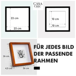 Camden Bilderrahmen 23 X 23 Cm Und 10 X 10 Cm Passepartout Echtholz -Weinkühlschränke Verkäufe 10039349 de 0005 usp