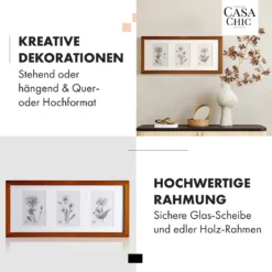 Moorgate Bilderrahmen Rechteckig 3er-Rahmen 15 X 10 Cm Passepartout Holz -Weinkühlschränke Verkäufe 10039359 de 0003 usp