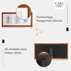 Moorgate Bilderrahmen Rechteckig 3er-Rahmen 15 X 10 Cm Passepartout Holz -Weinkühlschränke Verkäufe 10039359 de 0004 usp