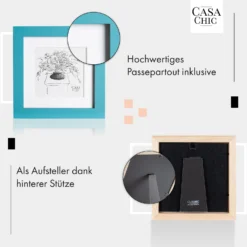 Clapton Bilderrahmen Quadratisch 15 X 15 Cm Fotos Passepartout Glas -Weinkühlschränke Verkäufe 10039413 de 0004 usp