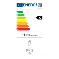 Beersafe M Crystal White Kühlschrank 33 Ltr 2 Böden Glastür Edelstahl 11 Beersafe M Crystal White Kühlschrank 33 Ltr 2 Böden Glastür Edelstahl -Weinkühlschränke Verkäufe 10039423 energy label