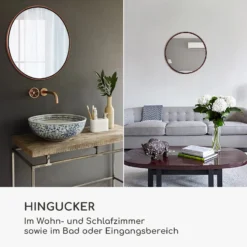 Fournier Wandspiegel Metallrahmen Rund Ø 80 Cm -Weinkühlschränke Verkäufe 10039437 de 0003 logo