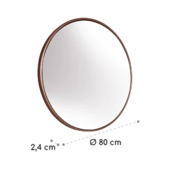 Fournier Wandspiegel Metallrahmen Rund Ø 80 Cm -Weinkühlschränke Verkäufe 10039437 yy 0006 logo
