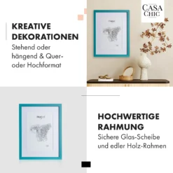 Finsbury Bilderrahmen Rechteckig 40 X 30 Cm Fotos Passepartout Glas -Weinkühlschränke Verkäufe 10039487 de 0003 usp