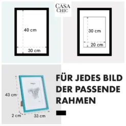 Finsbury Bilderrahmen Rechteckig 40 X 30 Cm Fotos Passepartout Glas -Weinkühlschränke Verkäufe 10039487 de 0005 usp