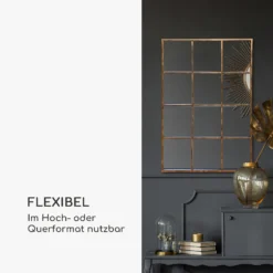 Soho Fensterspiegel Metallrahmen Rechteckig 90 X 60 Cm Vintage -Weinkühlschränke Verkäufe 10039503 de 0003 logo