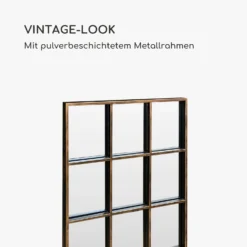 Soho Fensterspiegel Metallrahmen Rechteckig 90 X 60 Cm Vintage -Weinkühlschränke Verkäufe 10039503 de 0004 logo