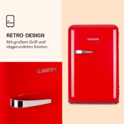 Audrey Retro-Kühlschrank 70 Liter 3 Regale 2 Türfächer Innenbeleuchtung -Weinkühlschränke Verkäufe 10039692 de 0003 logo