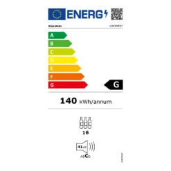Vinamour 16 Uno Weinkühlschrank 16Fl./42l 5-18°C 41dB Glas -Weinkühlschränke Verkäufe 10039897 energy label