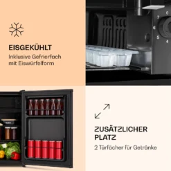 Obsidian Kühlschrank 72 Liter Eisfach Schwarz -Weinkühlschränke Verkäufe 10039911 de 0003 logo