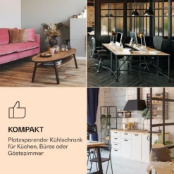 Obsidian Kühlschrank 72 Liter Eisfach Schwarz -Weinkühlschränke Verkäufe 10039911 de 0006 logo