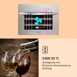 Vinsider 24 Built-In Uno Weinkühlschrank Einbaugerät 1 Zone 24 Flaschen Edelstahl -Weinkühlschränke Verkäufe 10039913 de 0003 logo