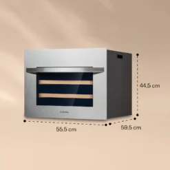 Vinsider 24 Built-In Uno Weinkühlschrank Einbaugerät 1 Zone 24 Flaschen Edelstahl -Weinkühlschränke Verkäufe 10039913 yy 0006 logo