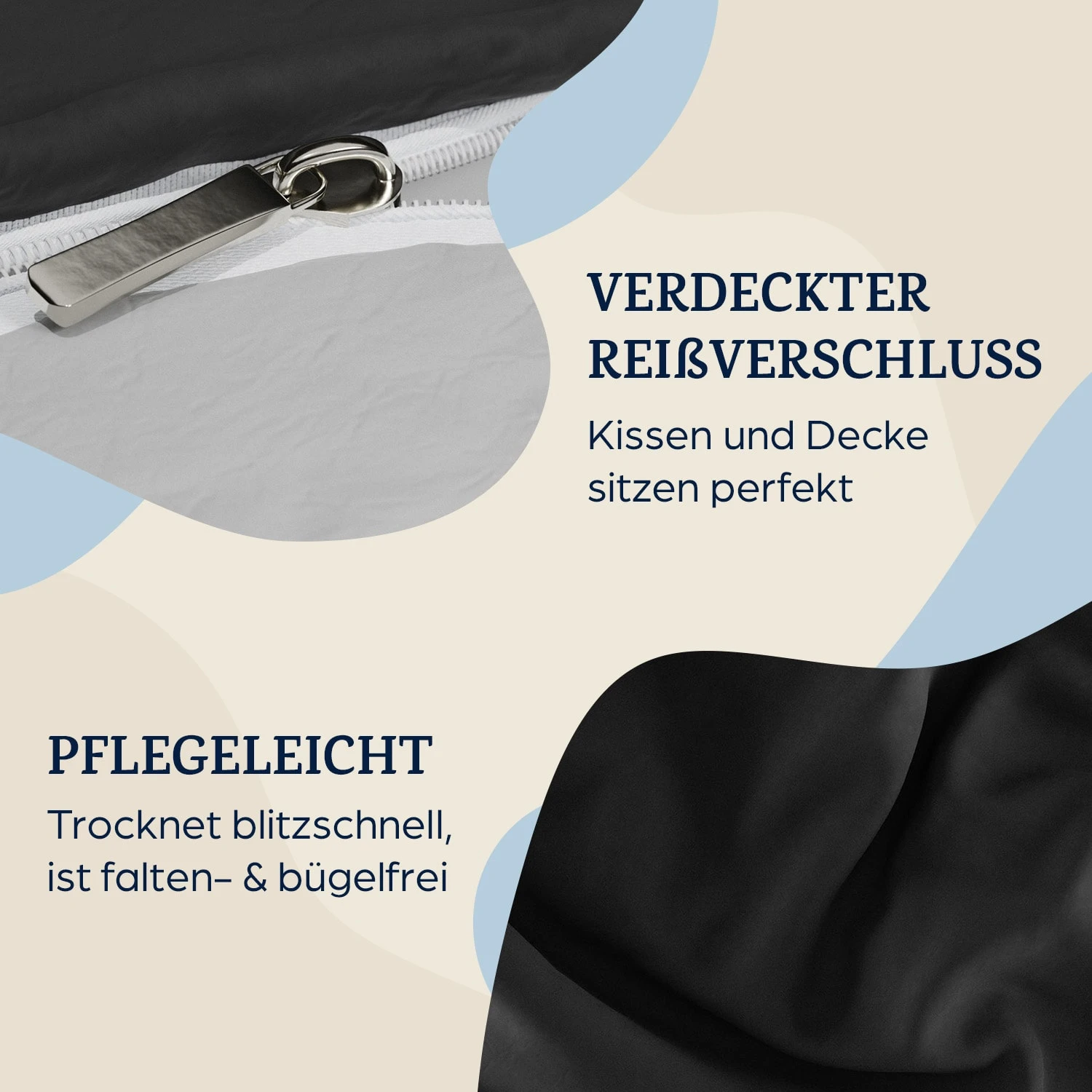 Soft Wonder-Edition Bettwäsche 140x200 Cm Mikrofaser 3 Soft Wonder-Edition Bettwäsche 140x200 Cm Mikrofaser – Bild 3