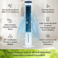 Mistral 5-in-1 Luftkühler Ventilator Ionisator 360 M³/h Fernbedienung 9 Mistral 5-in-1 Luftkühler Ventilator Ionisator 360 M³/h Fernbedienung -Weinkühlschränke Verkäufe 10040150 de 0003 logo