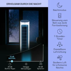 Mistral 5-in-1 Luftkühler Ventilator Ionisator 360 M³/h Fernbedienung 10 Mistral 5-in-1 Luftkühler Ventilator Ionisator 360 M³/h Fernbedienung -Weinkühlschränke Verkäufe 10040150 de 0004 logo