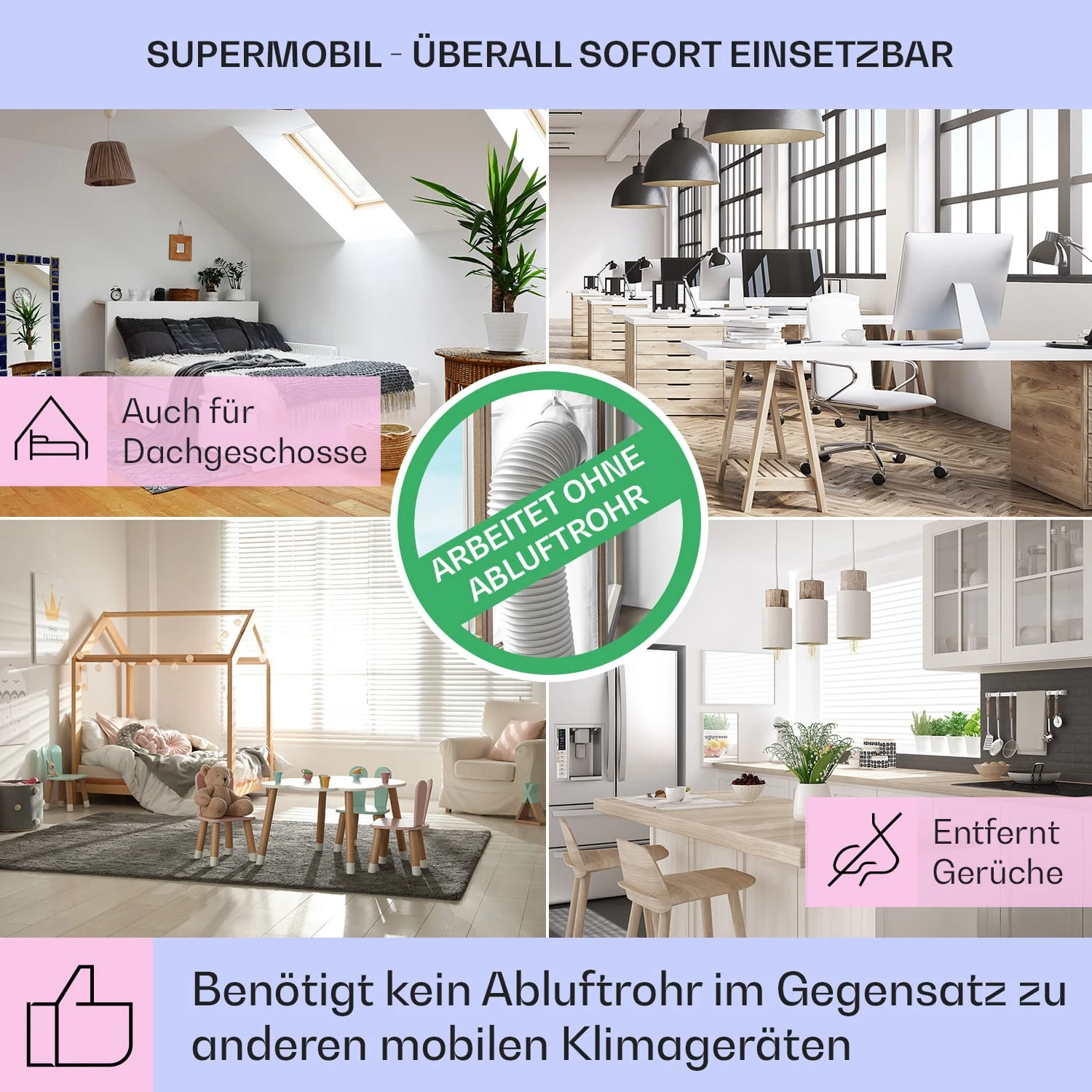 Mistral 5-in-1 Luftkühler Ventilator Ionisator 360 M³/h Fernbedienung 5 Mistral 5-in-1 Luftkühler Ventilator Ionisator 360 M³/h Fernbedienung – Bild 5