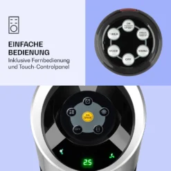 Skyscraper Ice Smart 4-in-1 Luftkühler & Ventilator WiFi 210m³/h Fernbedienung -Weinkühlschränke Verkäufe 10040205 de 0004 logo