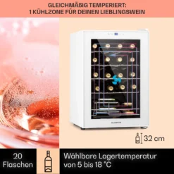 Shiraz 20 Uno Weinkühlschrank 53l 20Fl Touch-Bedienfeld 5-18°C -Weinkühlschränke Verkäufe 10040216 de 0003 usp