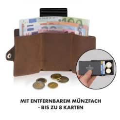 ZNAP Airtag Wallet 8 Karten Münzfach 9x1,5x6 Cm (BxHxT) RFID-Schutz -Weinkühlschränke Verkäufe 10040311 de 0004 logo