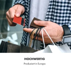 ZNAP Airtag Wallet 8 Karten Münzfach 9x1,5x6 Cm (BxHxT) RFID-Schutz -Weinkühlschränke Verkäufe 10040311 de 0006 logo