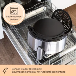 Klarstein Crisp-Pro 4,3L Air Fry Stainless Steel -Weinkühlschränke Verkäufe 10041145 de 0004 logo
