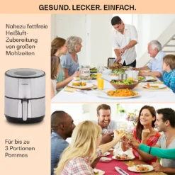 Klarstein Crisp-Pro 4,3L Air Fry Stainless Steel -Weinkühlschränke Verkäufe 10041145 de 0005 logo
