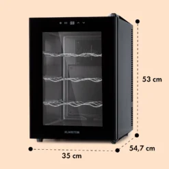 Barolo 12 Uno Weinkühlschrank 37 Ltr 12 Flaschen 11-18°C SingleZone -Weinkühlschränke Verkäufe 10041205 yy 0008 dimensions