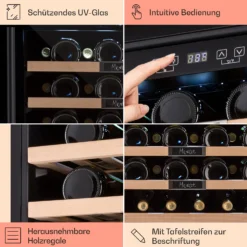 Vinsider 36 Built-In Uno Einbau-Weinkühlschrank 36 Flaschen 92 Ltr Edelstahl 12 Vinsider 36 Built-In Uno Einbau-Weinkühlschrank 36 Flaschen 92 Ltr Edelstahl -Weinkühlschränke Verkäufe 10041288 de 0005 usp