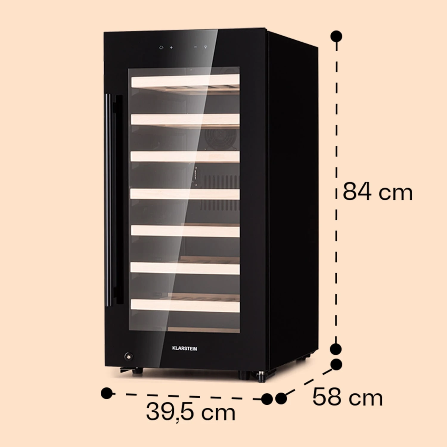 Barossa 38 Uno Weinkühlschrank 1 Zone 94 Ltr 38 Fl Touch-Display 8 Barossa 38 Uno Weinkühlschrank 1 Zone 94 Ltr 38 Fl Touch-Display – Bild 8